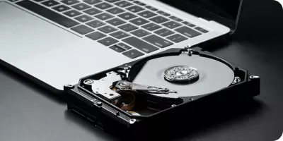 restore data from the hard disk